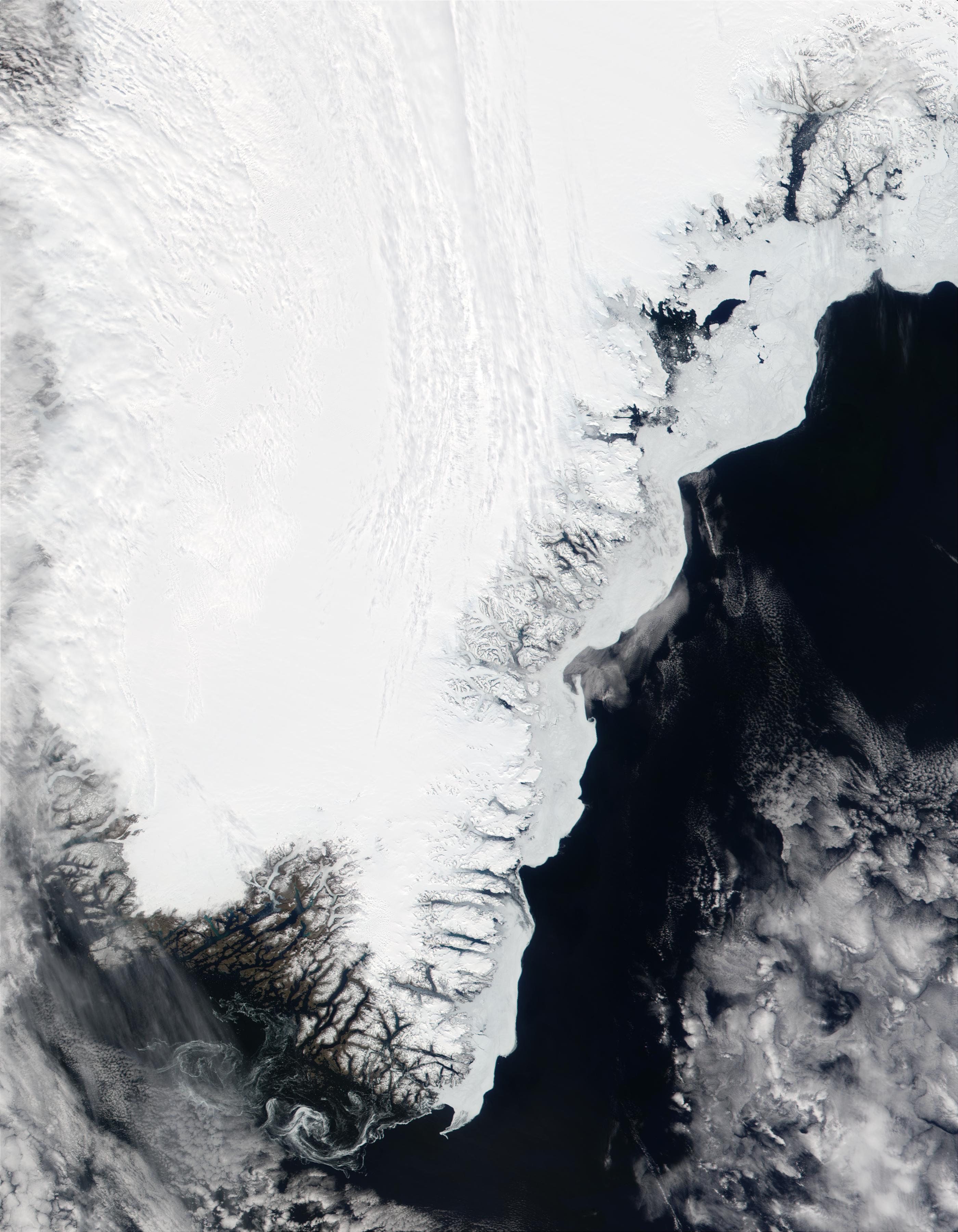 Southern tip of Greenland