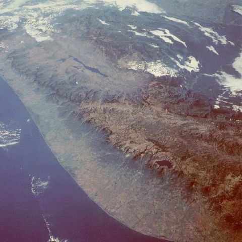 Satellite Image of the Sierra Madre