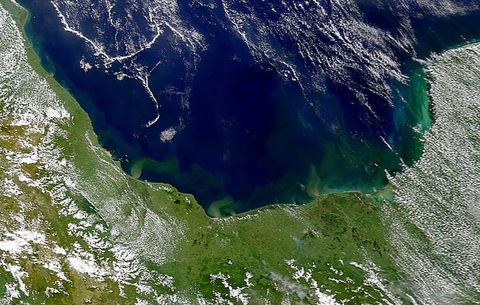 Bay of Campeche Sediment Plumes