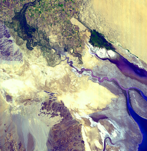 El delta del río Colorado