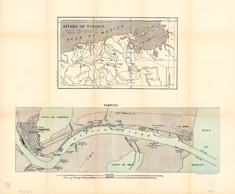 Ríos de Tabasco y Tampico 1919