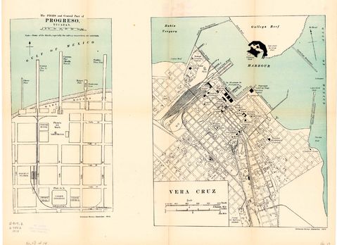 Towns: Progreso and Veracruz 1919