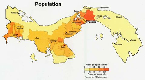 Panama Population 