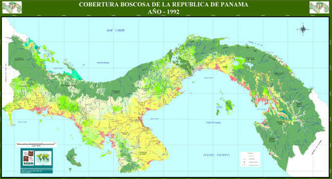 Cobertura Boscosa de Panamá 1992