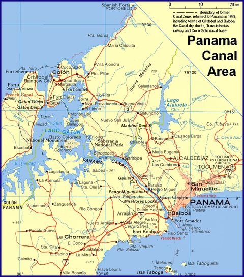 El canal de Panamá