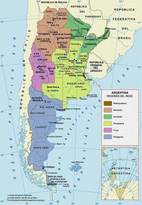 Regions of Argentina