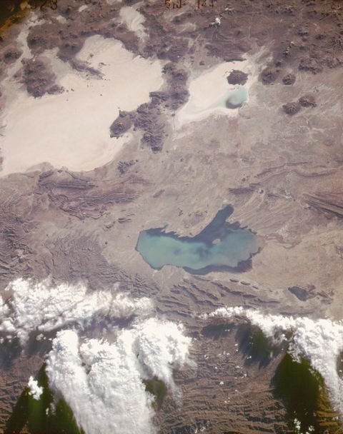 Satellite Image, Photo of Altiplano, Southwest Bolivia