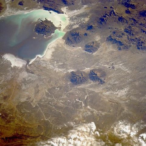 Satellite Image, Photo of Altiplano, Bolivia