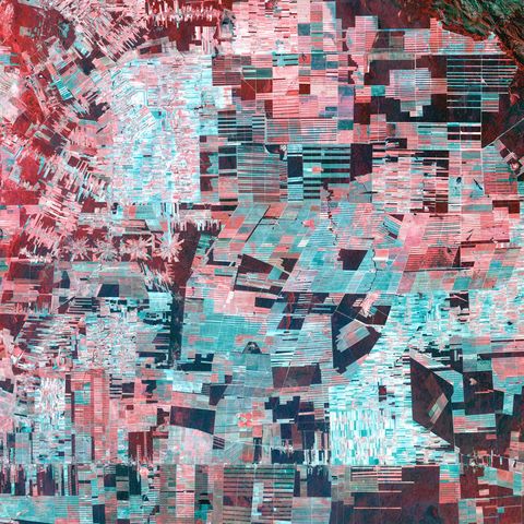 Satellite Image, Photo of Amazon Deforestation in Bolivia