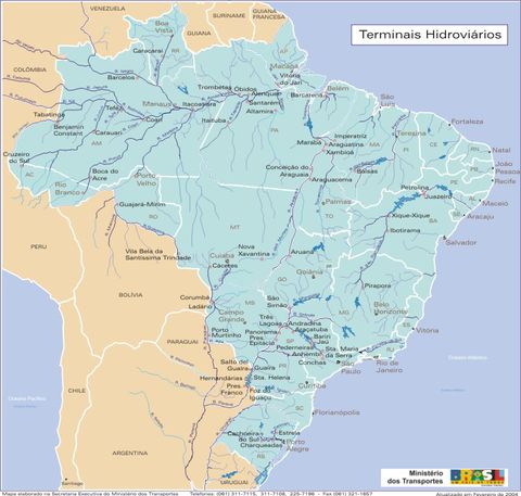 Brazil Waterways Terminals