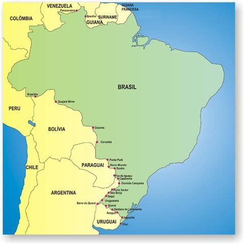 Puestos Fronterizos de Brasil