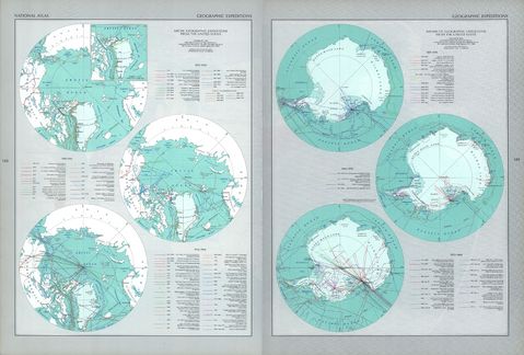 Expediciones Estadounidenses en la Antártida y el Ártico