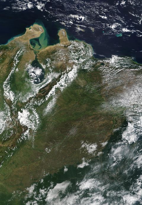 Satellite Image, Photo of Western Venezuela