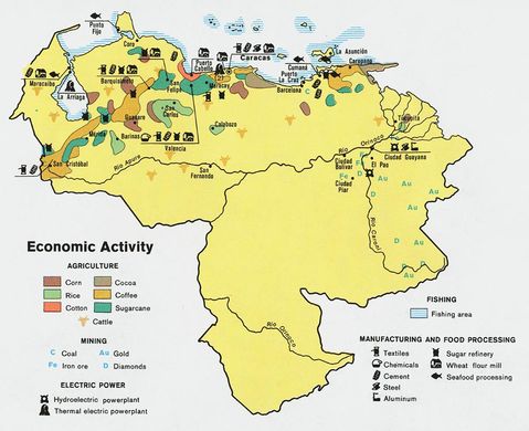 Actividad Económica de Venezuela 1972