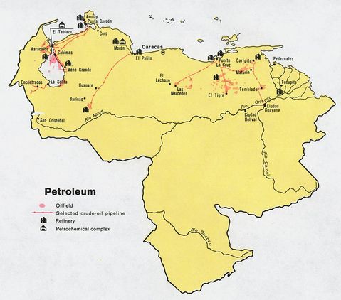 Industria Petrolera de Venezuela 1972