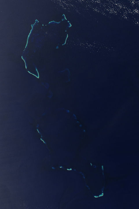 Chesterfield Islands in the Coral Sea