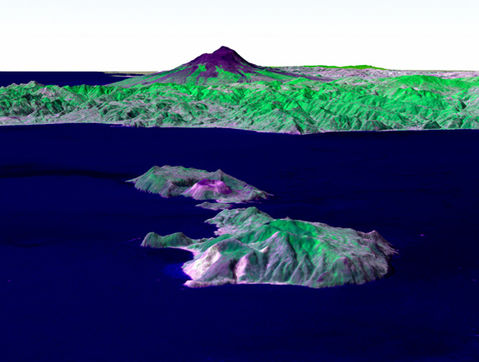 Erupción del volcán Etna en Sicilia