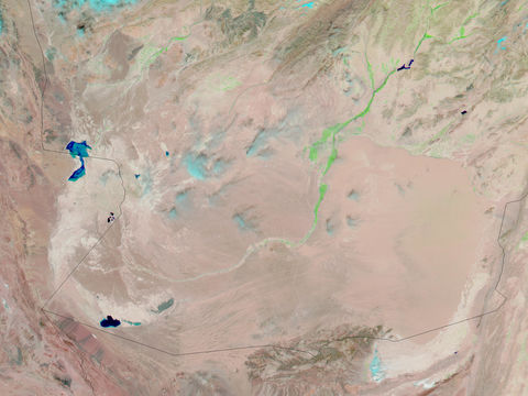 Southern Afghanistan (before floods)