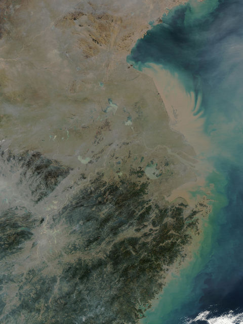 Pollution in Eastern China