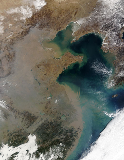 Haze over Eastern China