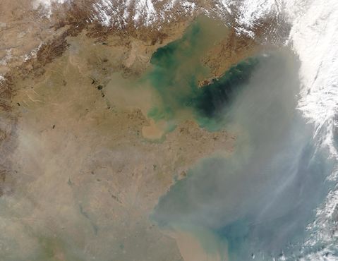 Haze over Eastern China