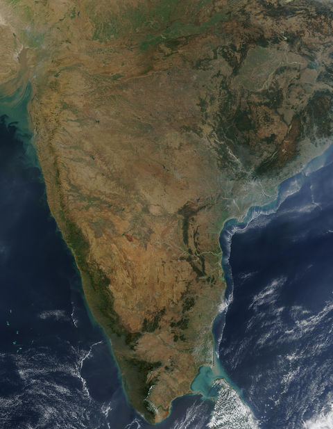 India meridional 2004