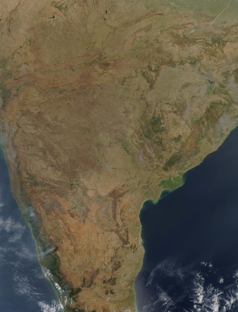 Fires in southern India 2004