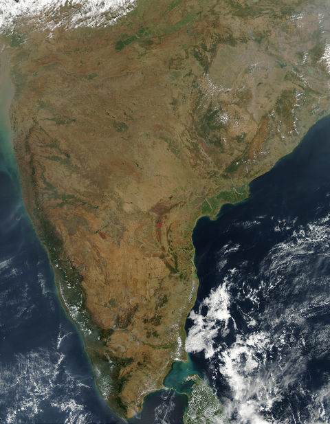 Fires in Southern India 2003