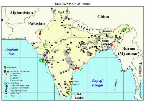 Energía de India 1997