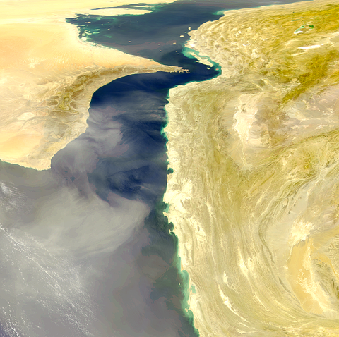 Gulf of Oman Dust Storm