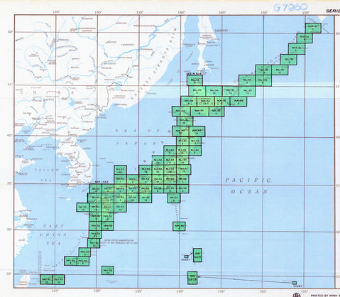 Index Map of Japan