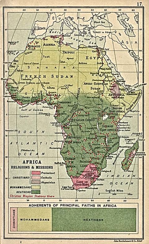 Africa Religions and Missions 1913