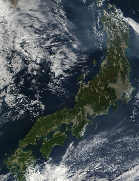 Honshu y Shikoku, Japón