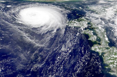 Typhoon Jelawat Nears Japan