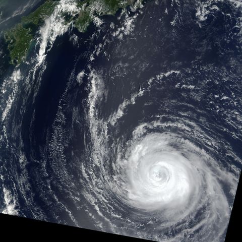 Typhoon Sinlaku