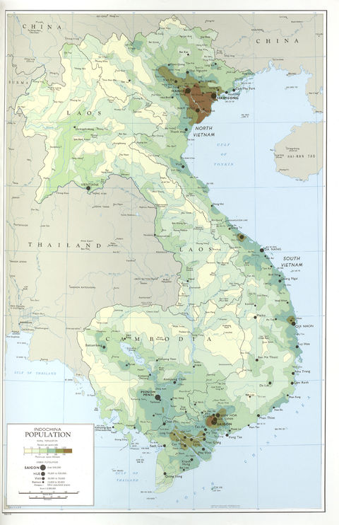 Indochina Population 1970