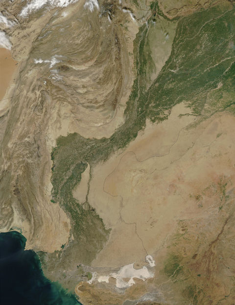 The Indus River Valley, Pakistan