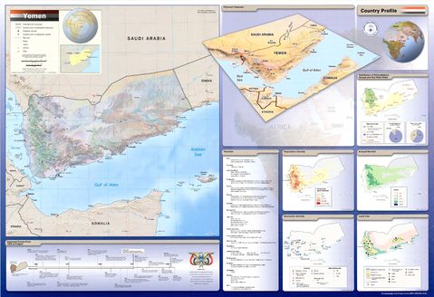 Mapa de Yemen 2002