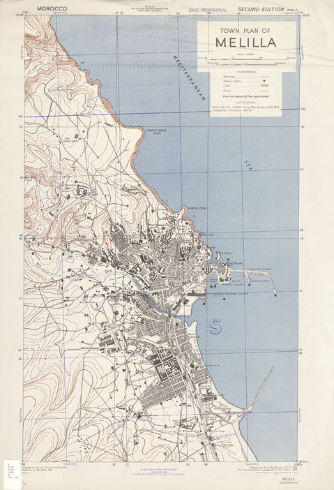 Melilla - Melilla City 1943 | Gifex