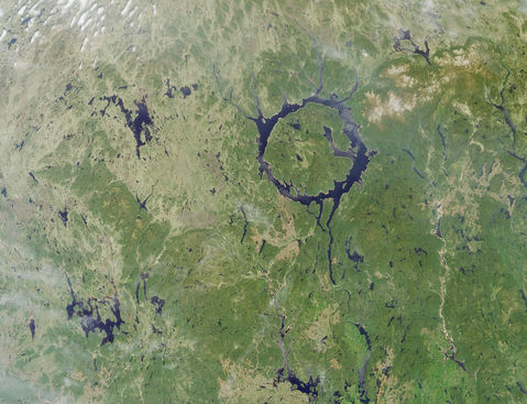 Manicouagan Impact Structure, Quebec