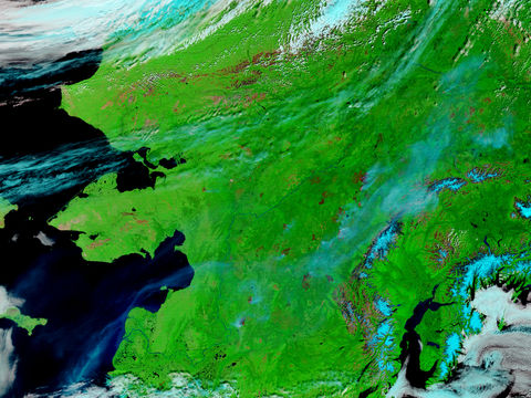 Fires, smoke and burn scars in Alaska