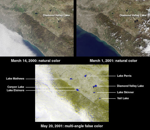 Creación del embalse más grande del Sur de California