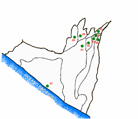 Map of Retalhuleu Department