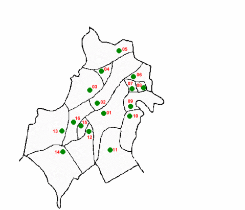 Map of Sacatepéquez Department