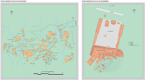 Palenque and Bonampak Archaeological Sites