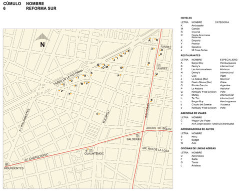 Reforma Sur en la Ciudad de México