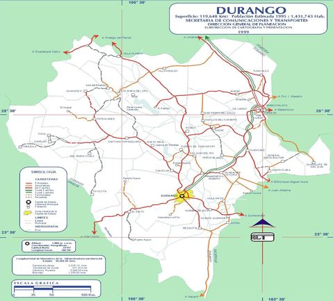 Durango map