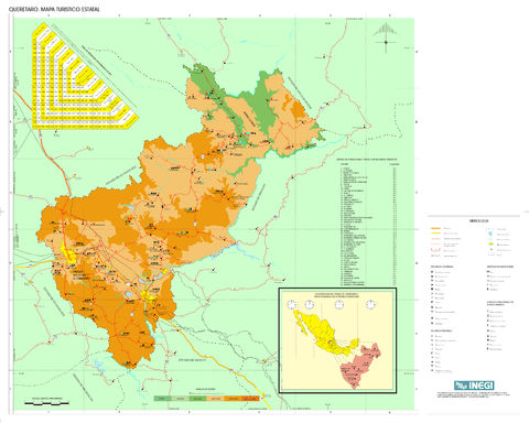 Map of Querétaro