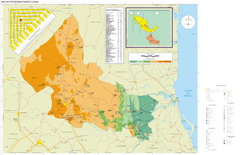 Map of San Luis Potosí