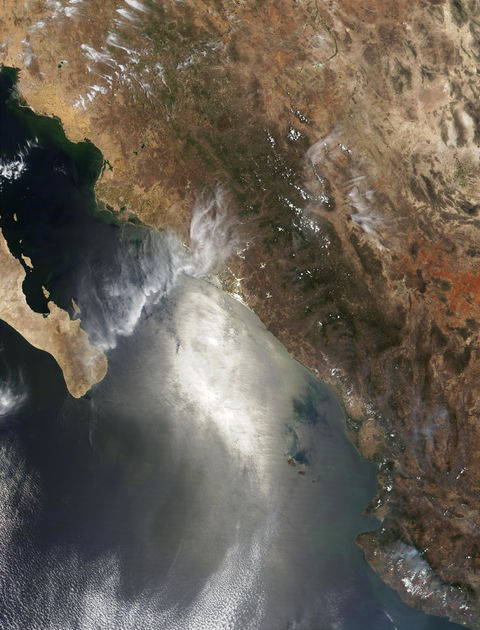 Fires in western Mexico